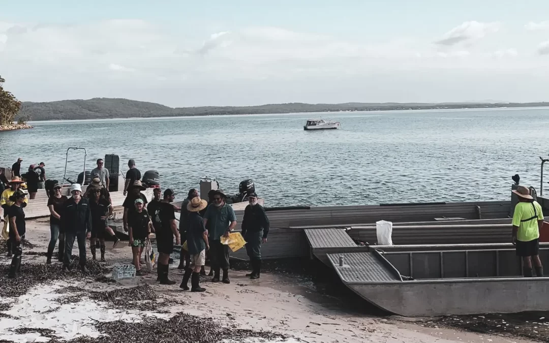 Oyster Farmers Tackle Waste in Nambucca River